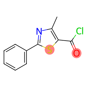 4-甲基-2-苯基-1,3-噻唑-5-甲酰氯