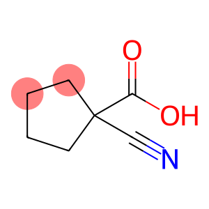 Cyclopentanecarboxylic acid, 1-cyano-