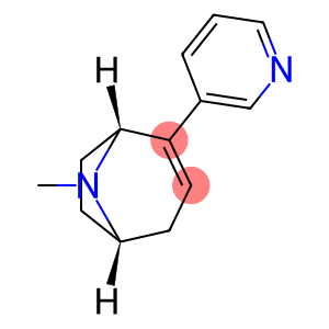 8-Azabicyclo[3.2.1]oct-2-ene,8-methyl-2-(3-pyridinyl)-,(1R,5S)-(9CI)