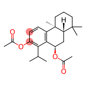 2,10-Phenanthrenediol, 4b,5,6,7,8,8a,9,10-octahydro-4b,8,8-trimethyl-1-(1-methylethyl)-, 2,10-diacetate, (4bS,8aS,10R)-