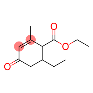 乙基 6-乙基-2-甲基-4-氧代-环Hex-2-eNe-1-羧酸