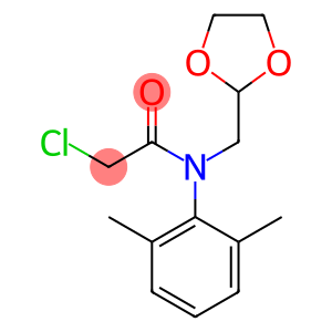 Acetamide, 2-chloro-N-(2,6-dimethylphenyl)-N-(1,3-dioxolan-2-ylmethyl)-