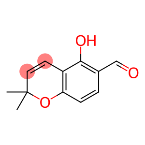 2H-1-Benzopyran-6-carboxaldehyde, 5-hydroxy-2,2-dimethyl-