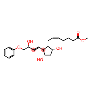 (Z)-7-[(1R)-3α,5α-Dihydroxy-2β-[(E,R)-4-phenoxy-3-hydroxy-1-butenyl]cyclopentan-1α-yl]-5-heptenoic acid methyl ester
