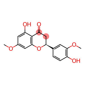 4H-1-Benzopyran-4-one, 2,3-dihydro-5-hydroxy-2-(4-hydroxy-3-methoxyphenyl)-7-methoxy-, (2S)-