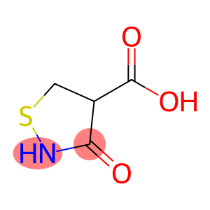 4-Isothiazolidinecarboxylic acid, 3-oxo-