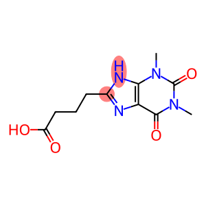 8-(3-丙酸基)-1,3-二甲黄嘌啉