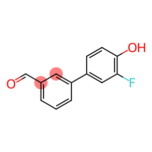 3-(4-Fluoro-2-hydroxyphenyl)benzaldehyde