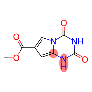 Pyrrolo[1,2-a]-1,3,5-triazine-7-carboxylic acid, 1,2,3,4-tetrahydro-2,4-dioxo-, methyl ester