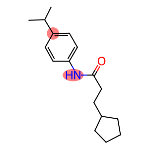 3-cyclopentyl-N-(4-isopropylphenyl)propanamide