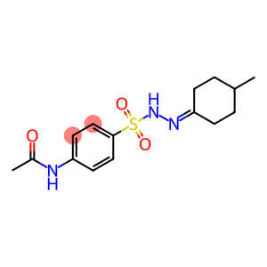 Benzenesulfonic acid, 4-(acetylamino)-, 2-(4-methylcyclohexylidene)hydrazide