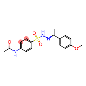 Benzenesulfonic acid, 4-(acetylamino)-, 2-[1-(4-methoxyphenyl)ethylidene]hydrazide