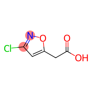 5-Isoxazoleacetic acid, 3-chloro-