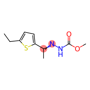 Hydrazinecarboxylic acid, [1-(5-ethyl-2-thienyl)ethylidene]-, methyl ester (9CI)