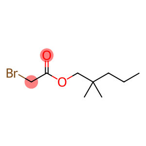 Acetic acid, 2-bromo-, 2,2-dimethylpentyl ester