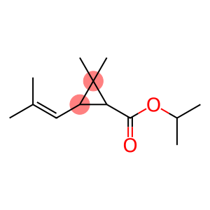 Cyclopropanecarboxylic acid, 2,2-dimethyl-3-(2-methyl-1-propen-1-yl)-, 1-methylethyl ester