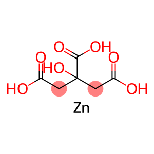 2-羟基-1,2,3-丙烷三甲酸锌盐