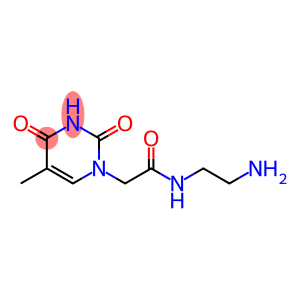 1(2H)-Pyrimidineacetamide, N-(2-aminoethyl)-3,4-dihydro-5-methyl-2,4-dioxo-