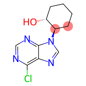 Cyclohexanol, 2-(6-chloro-9H-purin-9-yl)-, trans- (9CI)