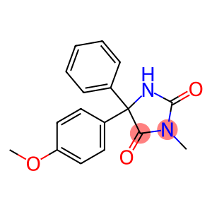 5-(4-Methoxyphenyl)-3-methyl-5-phenyl-2,4-imidazolidinedione