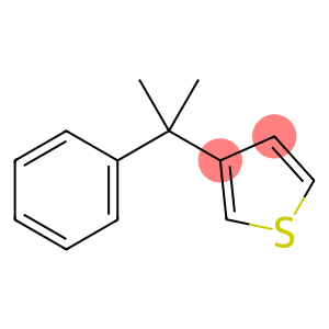 Thiophene, 3-(1-methyl-1-phenylethyl)-