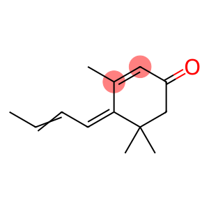 (Z,E)-4-(2-butenylidene)-3,5,5-trimethylcyclohex-2-en-1-one