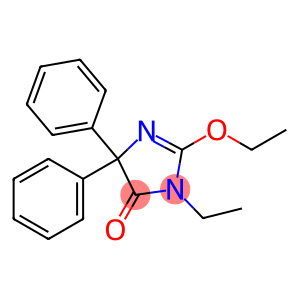 4H-Imidazol-4-one, 2-ethoxy-3-ethyl-3,5-dihydro-5,5-diphenyl-