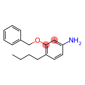 Benzenamine, 4-butyl-3-(phenylmethoxy)-