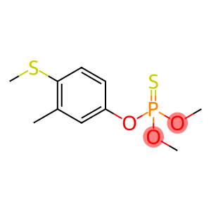 O,O-dimethyl O-(4-methylthio-m-tolyl) phosphorothioate