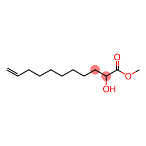 10-Undecenoic acid, 2-hydroxy-, methyl ester