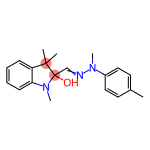 1,3,3-trimethyl-2-[[methyl-(4-methylphenyl)hydrazinylidene]methyl]indol-2-ol