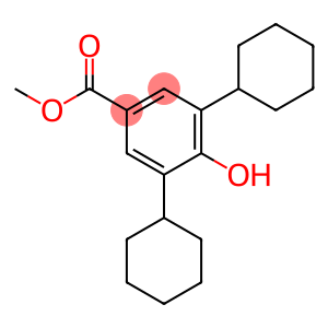 3,5-Dicyclohexyl-4-hydroxybenzoic acid methyl ester