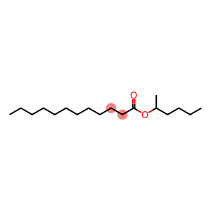 Lauric acid 1-methylpentyl ester