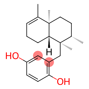 1,4-Benzenediol, 2-[[(1R,2S,4aS,8aS)-1,2,3,4,4a,7,8,8a-octahydro-1,2,4a,5-tetramethyl-1-naphthalenyl]methyl]-
