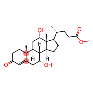 7α,12α-Dihydroxy-3-oxochol-4-en-24-oic acid methyl ester
