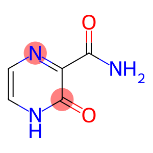 3-Hydroxypyrazine-2-carboxylic acid amide
