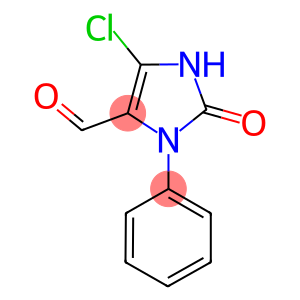 5-CHLORO-2-OXO-3-PHENYL-2,3-DIHYDRO-1H-IMIDAZOLE-4-CARBALDEHYDE