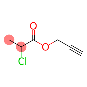 2-Chloropropionic acid propargyl ester