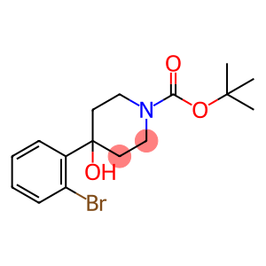 tert-butyl 4-(2-broMophenyl)-4-hydroxypiperidine-1-carboxylate