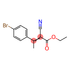 (E)-ethyl 3-(4-bromophenyl)-2-cyanobut-2-enoate