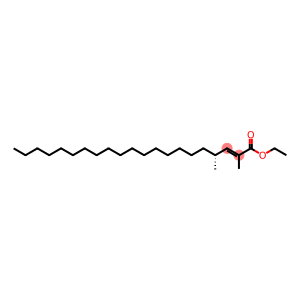2-Heneicosenoic acid, 2,4-dimethyl-, ethyl ester, [R-(E)]- (9CI)