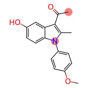 Ethanone, 1-[5-hydroxy-1-(4-methoxyphenyl)-2-methyl-1H-indol-3-yl]-