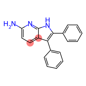 1H-Pyrrolo[2,3-b]pyridin-6-amine, 2,3-diphenyl-