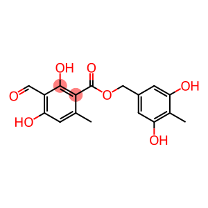 Benzoic acid, 3-formyl-2,4-dihydroxy-6-methyl-, (3,5-dihydroxy-4-methylphenyl)methyl ester