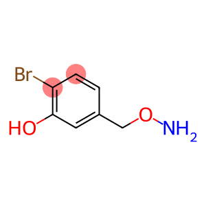Phenol, 5-[(aminooxy)methyl]-2-bromo-