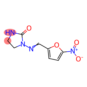 2-Imidazolidinone, 1-[[(5-nitro-2-furanyl)methylene]amino]-