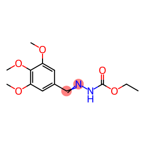 Hydrazinecarboxylic acid, 2-[(3,4,5-trimethoxyphenyl)methylene]-, ethyl ester