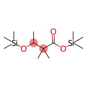 Butanoic acid, 2,2-dimethyl-3-[(trimethylsilyl)oxy]-, trimethylsilyl ester