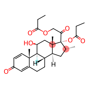 9-fluoro-11beta,17,21-trihydroxy-16alpha-methylpregna-1,4-diene-3,20-dione 17,21-di(propionate)
