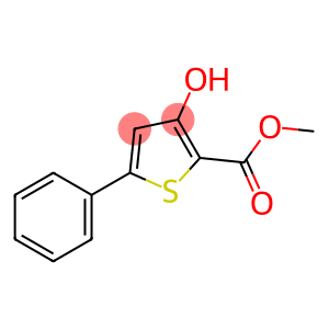 3-Hydroxy-5-phenyl-thiophen-2-carbonsaeure-methylester